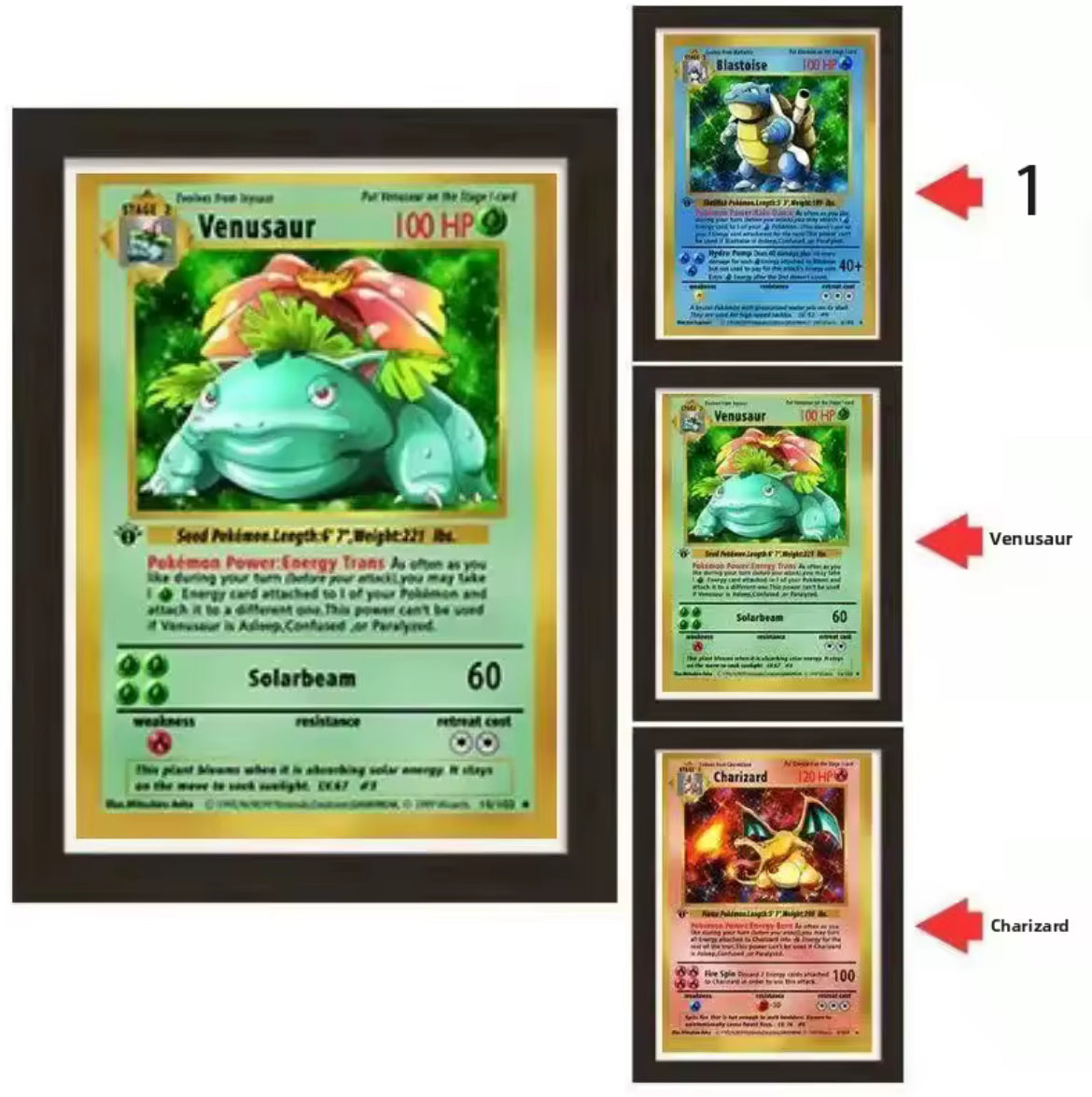 3D Lenticular pokemon Poster
