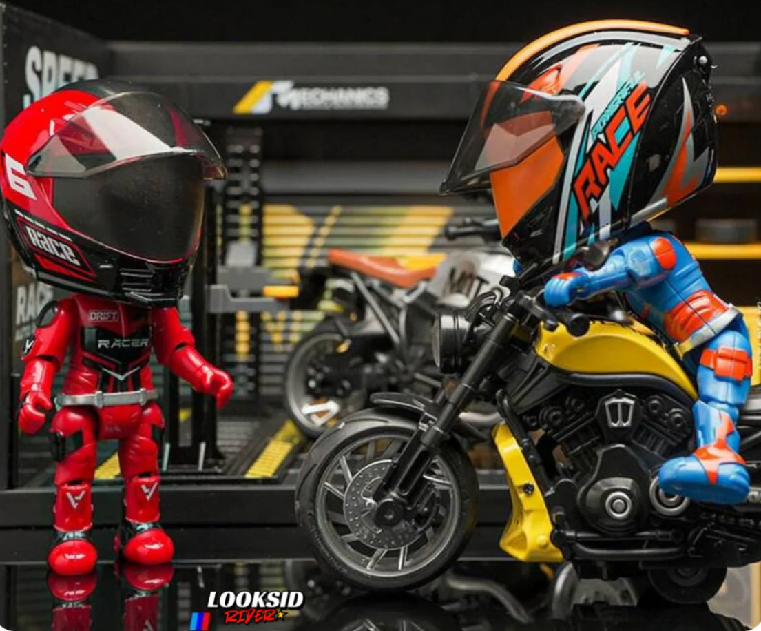 MINI RIDER  Figuras racing tm